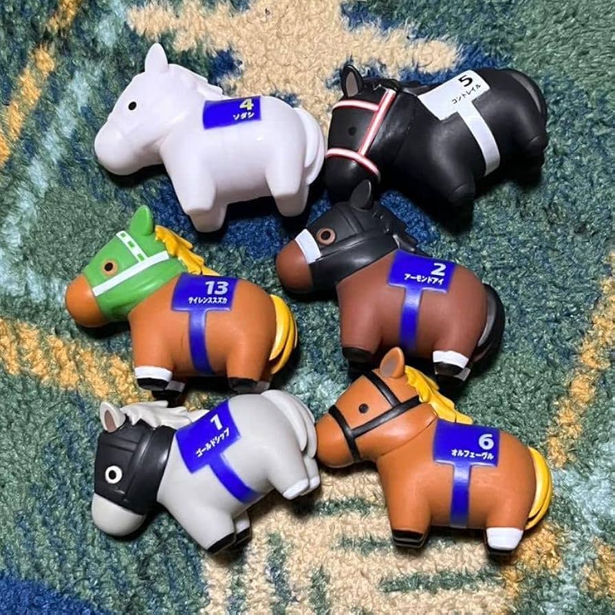 Amazon.co.jp: JRA 競馬 サラブレッドコレクション ソフビ